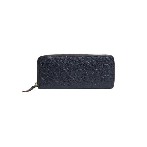 Louis Vuitton Navy Blue Portafoglio Zippy Empreinte - vintage - Picture 1 of 1